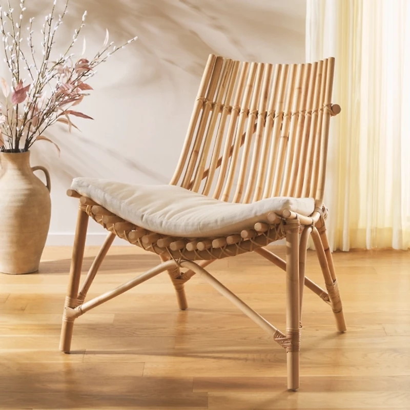 Natural Rattan Estelle Accent Chair
