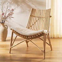 Natural Rattan Estelle Accent Chair