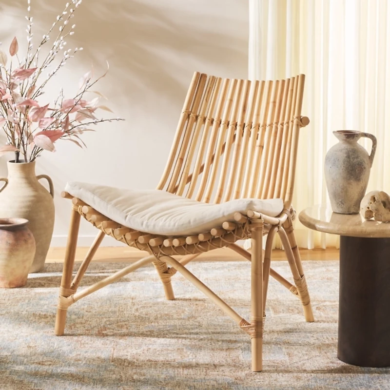 Natural Rattan Estelle Accent Chair