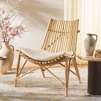Natural Rattan Estelle Accent Chair