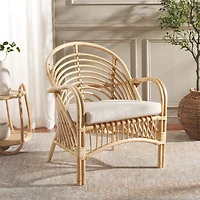 Natural Rattan Bettie Accent Chair