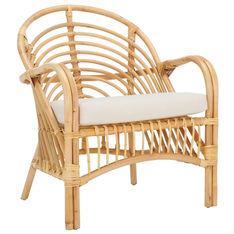Natural Rattan Bettie Accent Chair