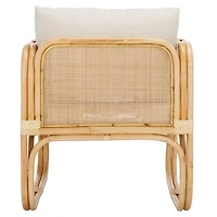 Natural Rattan Inez Accent Chair