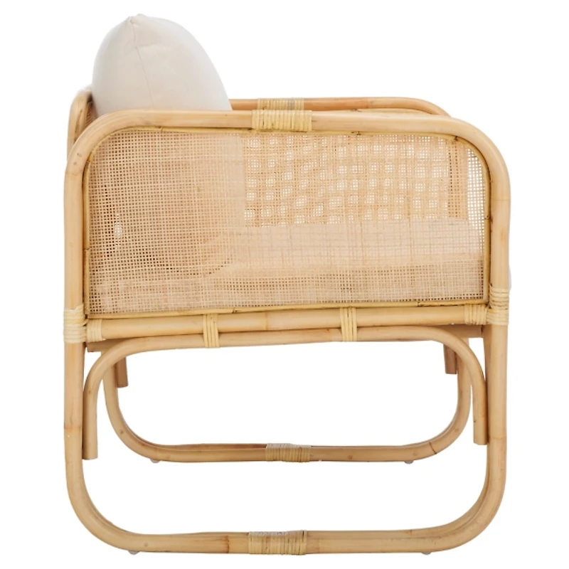 Natural Rattan Inez Accent Chair