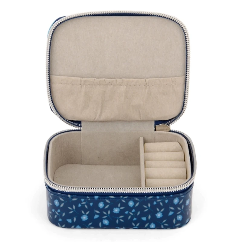 Floral Travel Jewelry Box