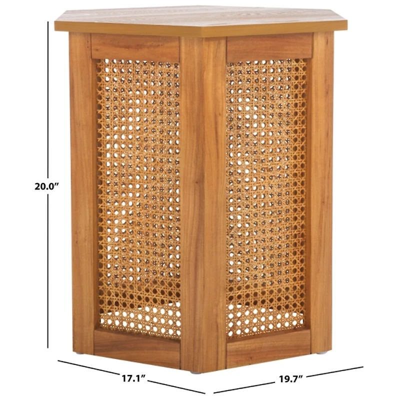 Natural Rattan Sophie Accent Table