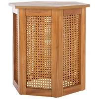 Natural Rattan Sophie Accent Table