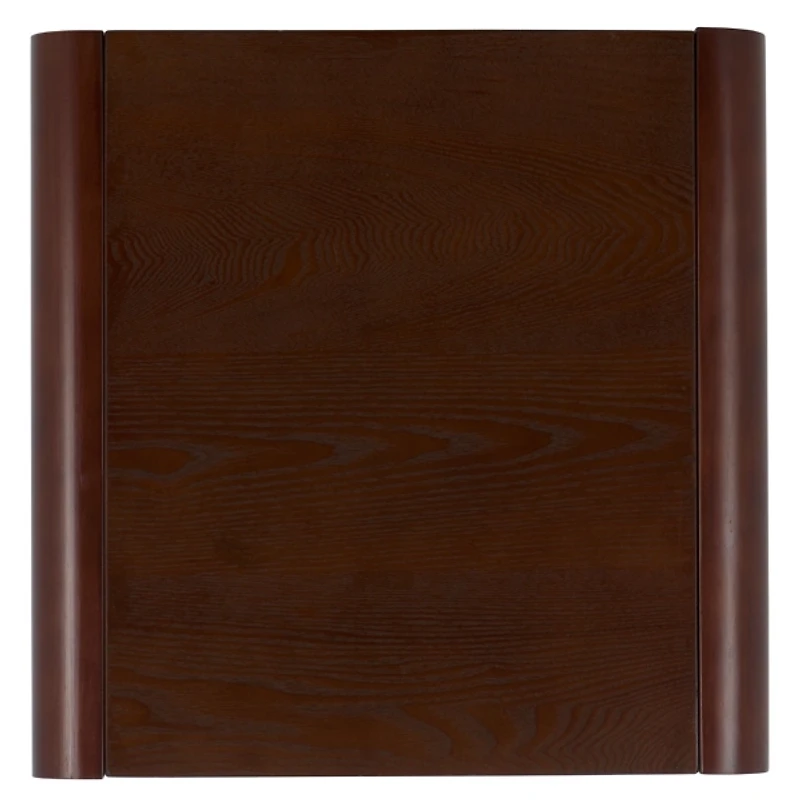 Brown Wood Tiered Tillie Accent Table