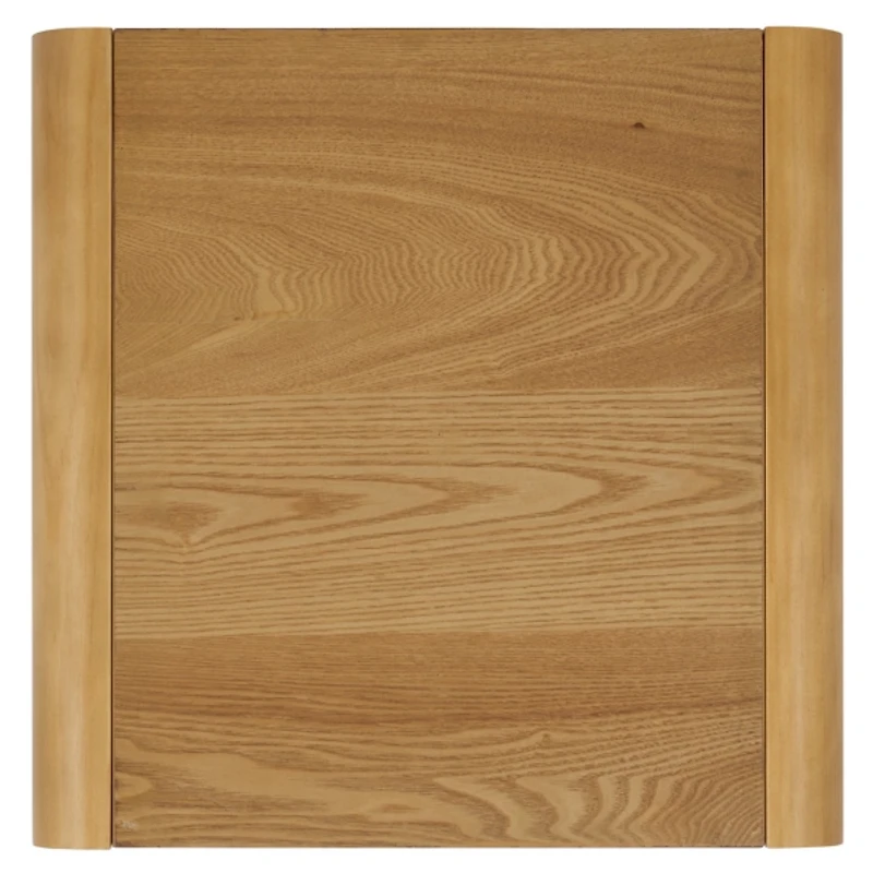 Natural Wood 1-Shelf Tillie Accent Table