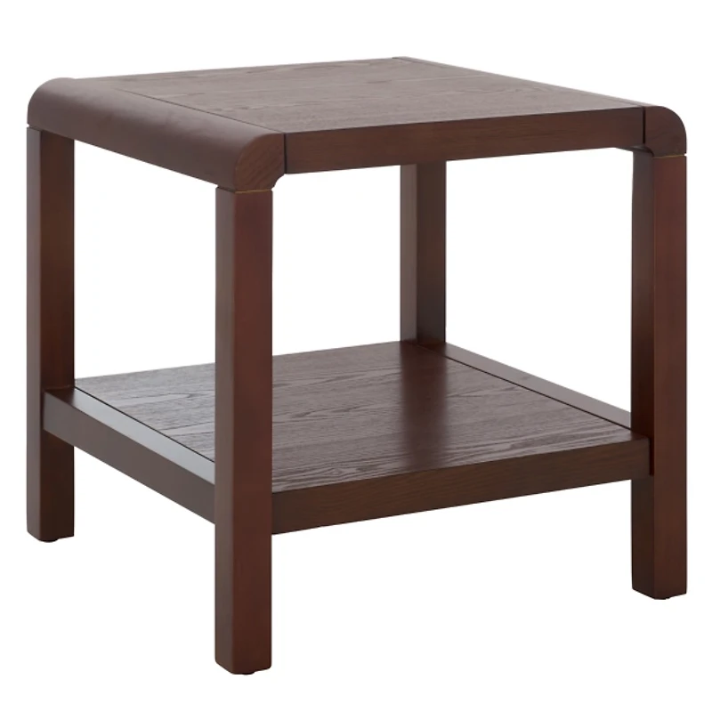 Brown Wood 1-Shelf Tillie Accent Table