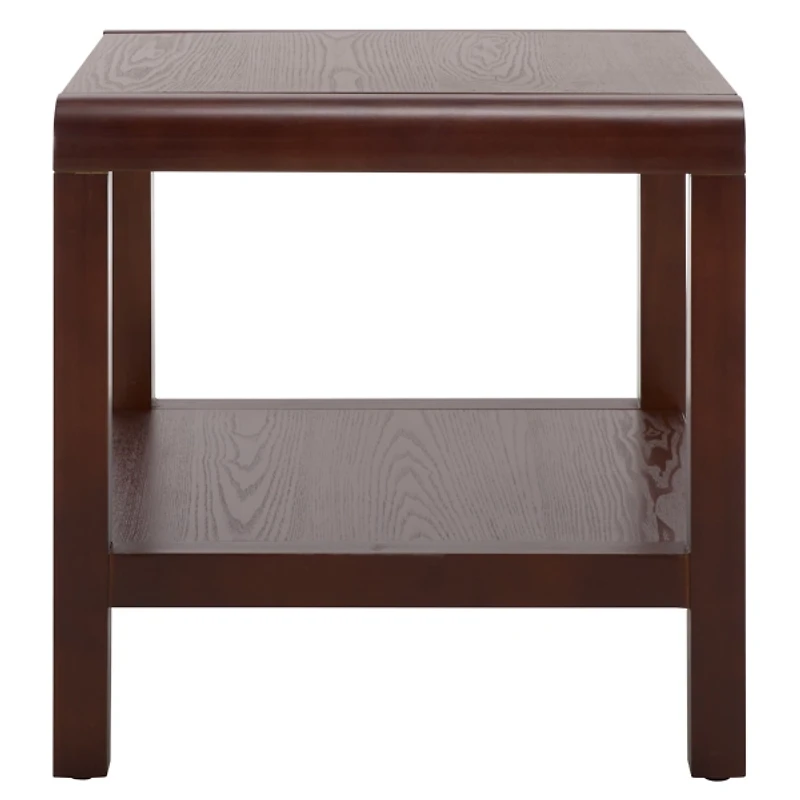 Brown Wood 1-Shelf Tillie Accent Table
