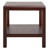 Brown Wood 1-Shelf Tillie Accent Table