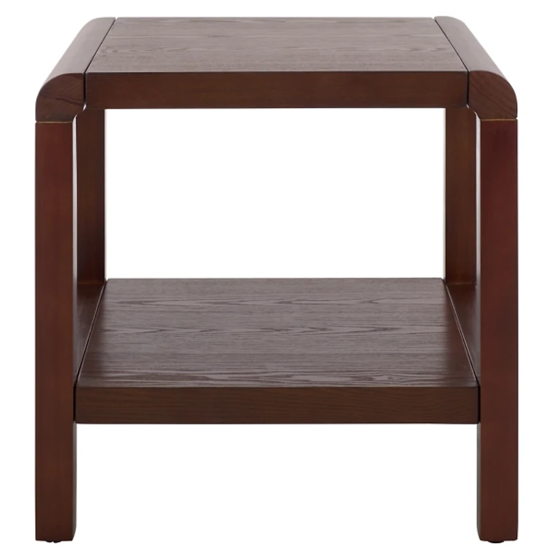 Brown Wood 1-Shelf Tillie Accent Table