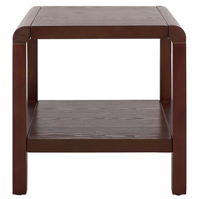 Brown Wood 1-Shelf Tillie Accent Table