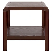 Brown Wood 1-Shelf Tillie Accent Table