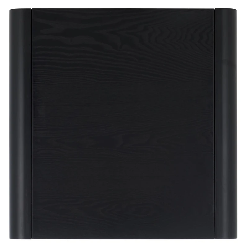 Black Wood 1-Shelf Tillie Accent Table