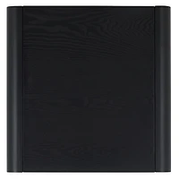 Black Wood 1-Shelf Tillie Accent Table