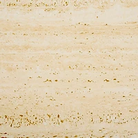 Beige Ceramic Bella Modern Accent Table, 16 in.