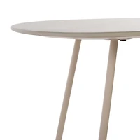 Beige Stone Dixie Accent Table