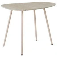 Beige Stone Dixie Accent Table, 16 in.