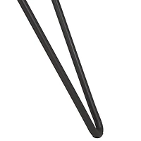 White Marble Iron Maisie Accent Table