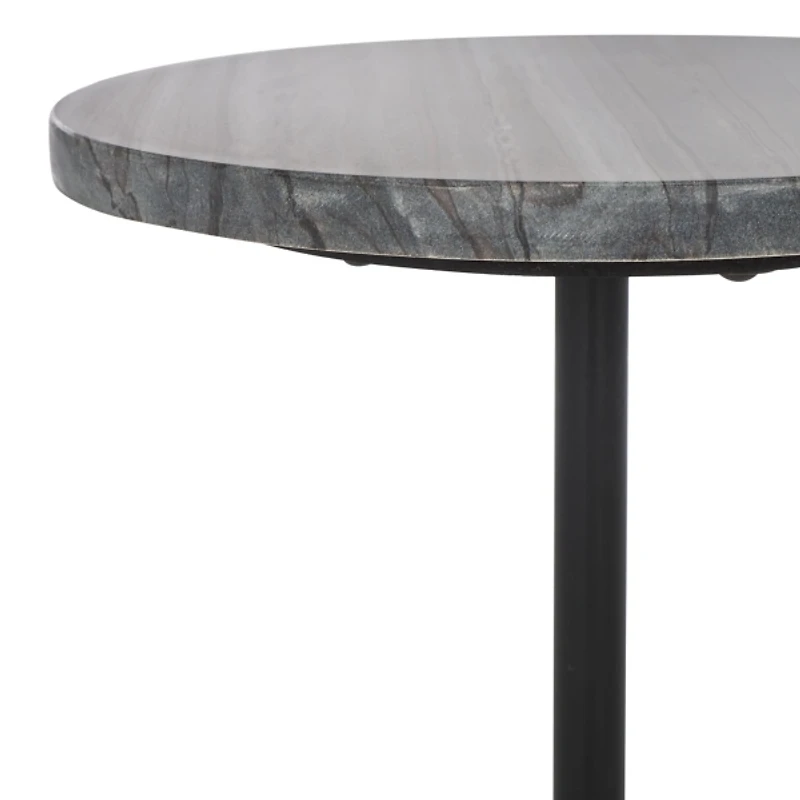 Gray Marble Iron Vera Cocktail Table