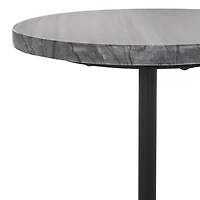 Gray Marble Iron Vera Cocktail Table