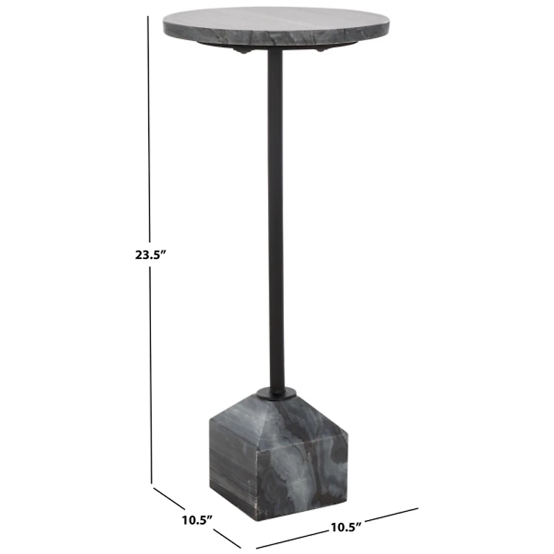 Gray Marble Iron Vera Cocktail Table