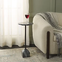 Gray Marble Iron Vera Cocktail Table