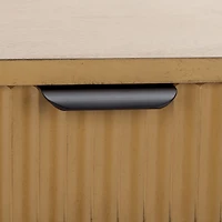 Desert Brown Wood Mina End Table