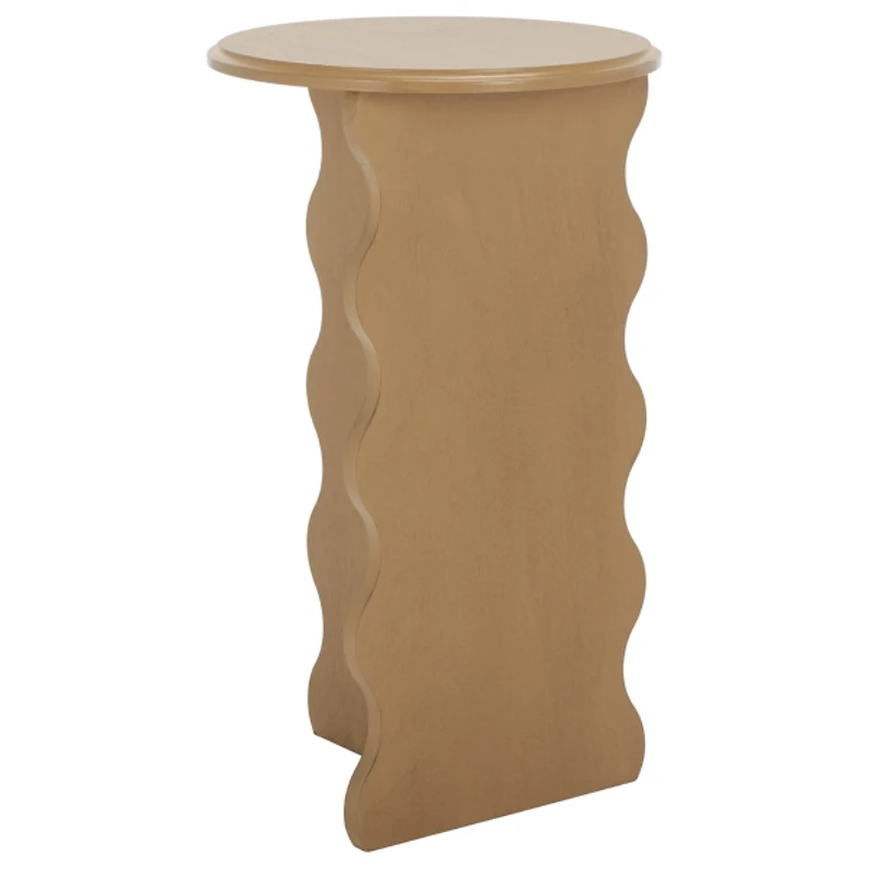 Wood Dollie Accent Table