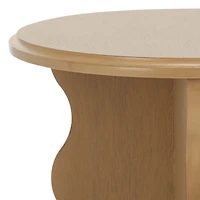 Wood Dollie Accent Table