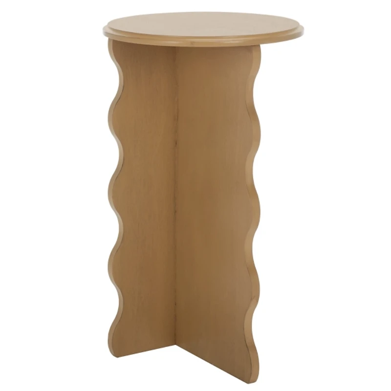 Wood Dollie Accent Table