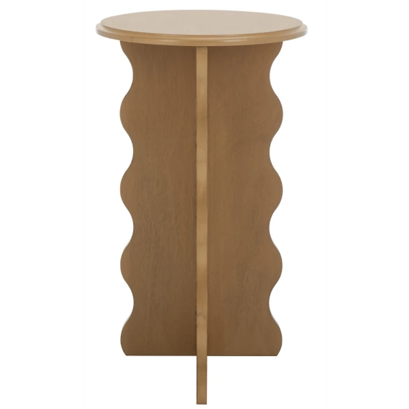 Wood Dollie Accent Table