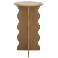 Wood Dollie Accent Table