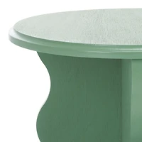 Wood Dollie Accent Table