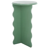Wood Dollie Accent Table