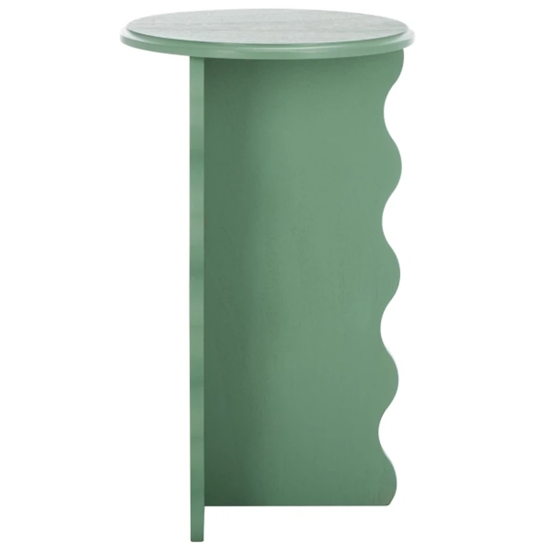 Wood Dollie Accent Table