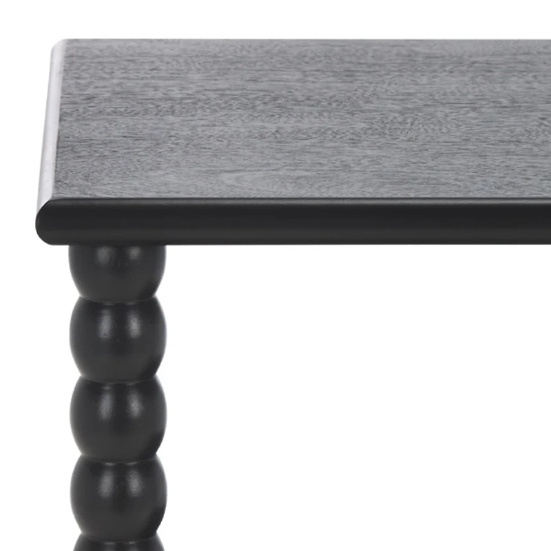 Black Wood Minerva Accent Table