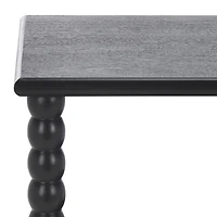 Black Wood Minerva Accent Table