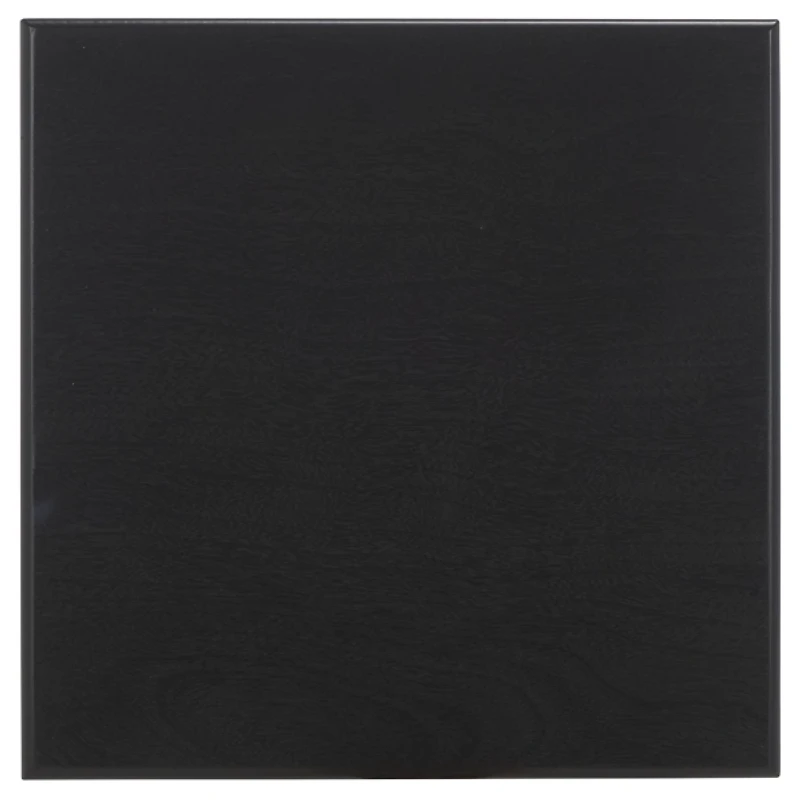 Black Wood Minerva Accent Table