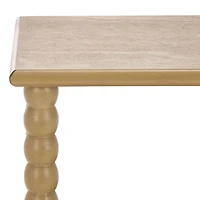 Wood Minerva Accent Table
