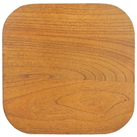 Brown Bayur Wood Jean Accent Table