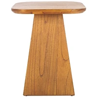 Brown Bayur Wood Jean Accent Table