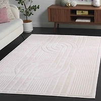 Ivory Onne Contemporary Area Rug