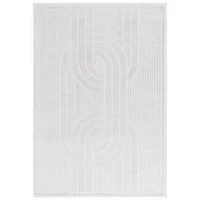 Ivory Onne Contemporary Area Rug