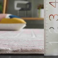 Beige Elselore Contemporary Runner, 2x8