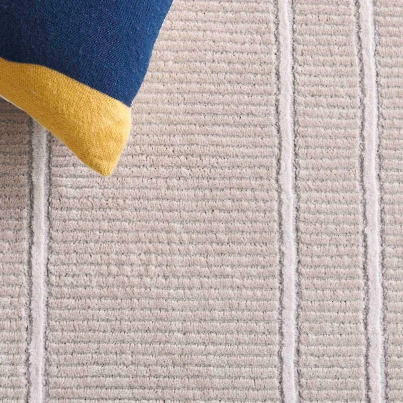 Beige Elselore Contemporary Area Rug