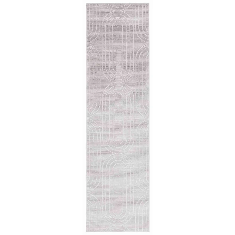Gray Elselore Contemporary Runner, 2x8