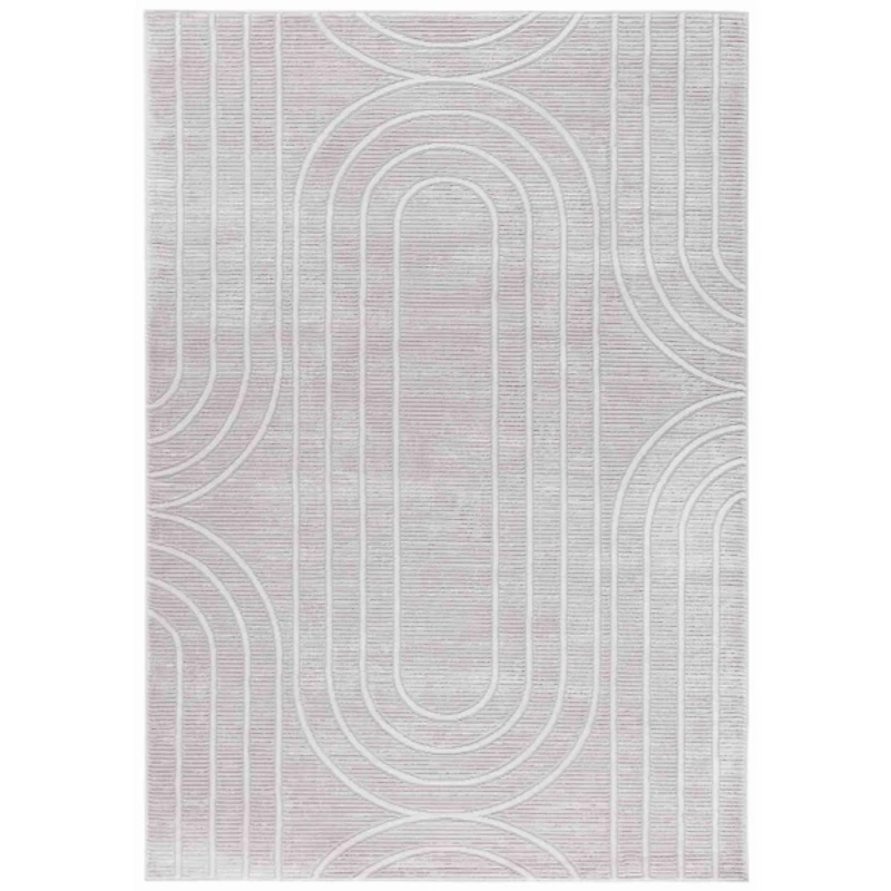 Gray Elselore Contemporary Area Rug